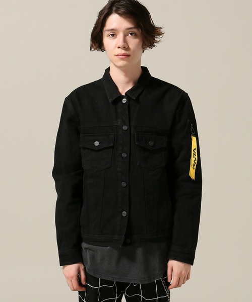 JOINT WORKS(ジョイントワークス)の「NANA JUDY VIPER DENIM JACKET(デニムジャケット・メンズ・ブラック・MEDIUM/LARGE)」の13枚目の写真