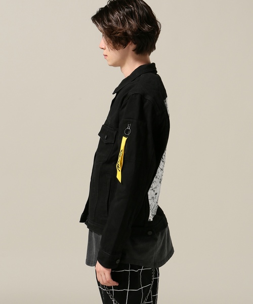 JOINT WORKS(ジョイントワークス)の「NANA JUDY VIPER DENIM JACKET(デニムジャケット・メンズ・ブラック・MEDIUM/LARGE)」の14枚目の写真
