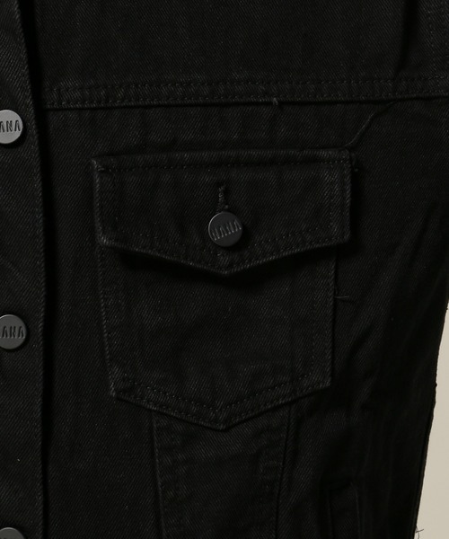 JOINT WORKS(ジョイントワークス)の「NANA JUDY VIPER DENIM JACKET(デニムジャケット・メンズ・ブラック・MEDIUM/LARGE)」の4枚目の写真