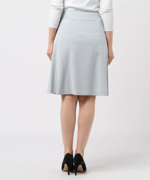 NARACAMICIE（ナラカミーチェ）の「《セットアップスーツ対応》ナチュラルストレッチフレアスカート（スカート・レディース・ブラック/グレー・SMALL/MEDIUM/LARGE）」の7枚目の写真