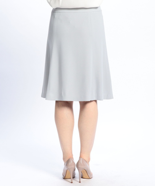 NARACAMICIE（ナラカミーチェ）の「《セットアップスーツ対応》ナチュラルストレッチフレアスカート（スカート・レディース・ブラック/グレー・SMALL/MEDIUM/LARGE）」の12枚目の写真