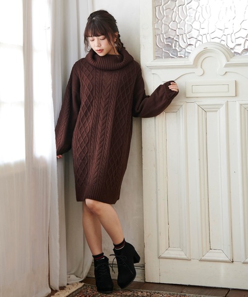 セール ブランド古着 ニットワンピース ワンピース Olive Des Olive オリーブデオリーブ のファッション通販 Zozoused