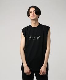 JOHN LAWRENCE SULLIVAN | "AFTER DARK" PRINTED SLEEVELESS TEE(Tシャツ/カットソー)
