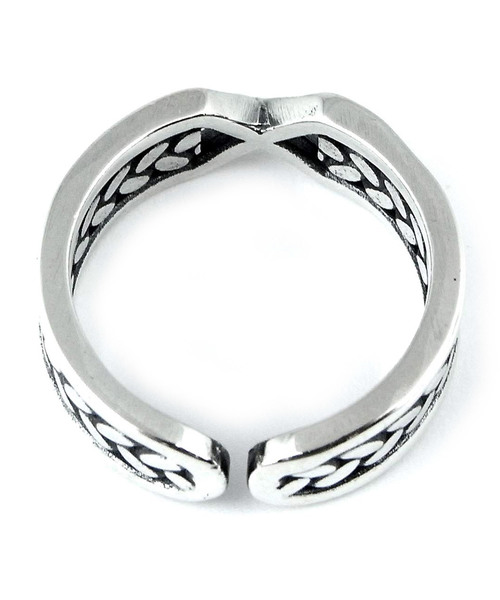 7JEWELRY（セブンジュエリー）の「7JEWELRY リーフリング（リング・メンズ・シルバー・FREE）」の7枚目の写真
