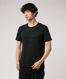 凸エンボスロゴ半袖Tシャツ