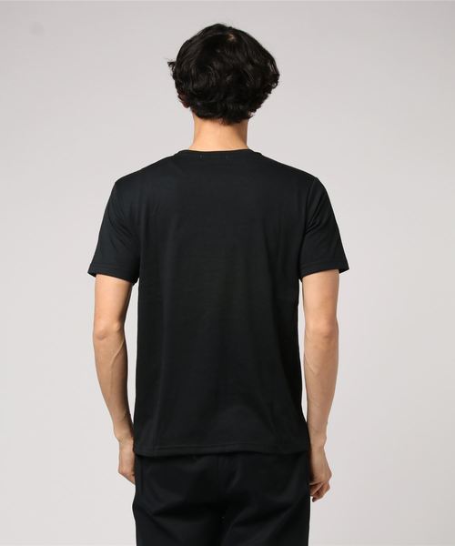 STYLEBLOCK（スタイルブロック）の「凸エンボスロゴ半袖Tシャツ（Tシャツ/カットソー・メンズ・ホワイト/ブラック・LL/M/L）」の4枚目の写真