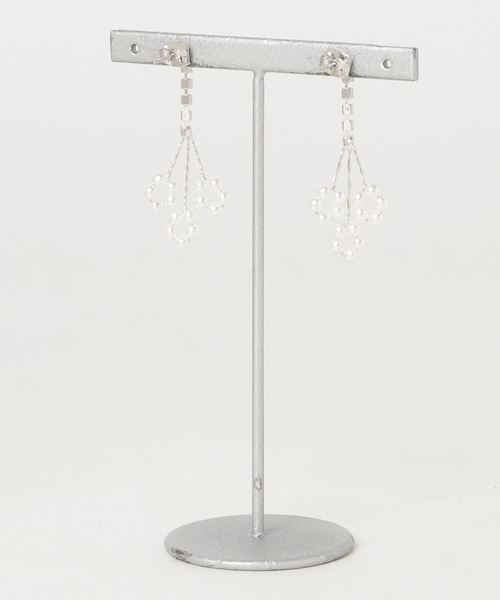 U.Q（ユウキュウ）の「小枝ワイヤーピアス（ピアス（両耳用）・レディース・シルバー/ゴールド・FREE）」の3枚目の写真