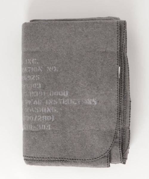 PUEBCO（プエブコ）の「FELTED BLANKET（ブランケット・メンズ・ネイビー/グレー・ONE SIZE）」の6枚目の写真