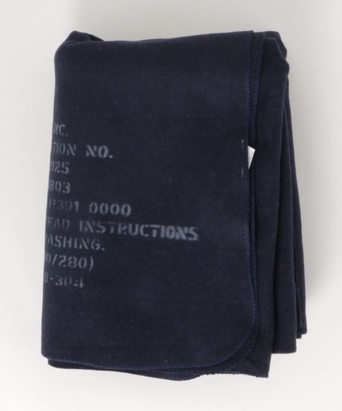 PUEBCO（プエブコ）の「FELTED BLANKET（ブランケット・メンズ・ネイビー/グレー・ONE SIZE）」の4枚目の写真