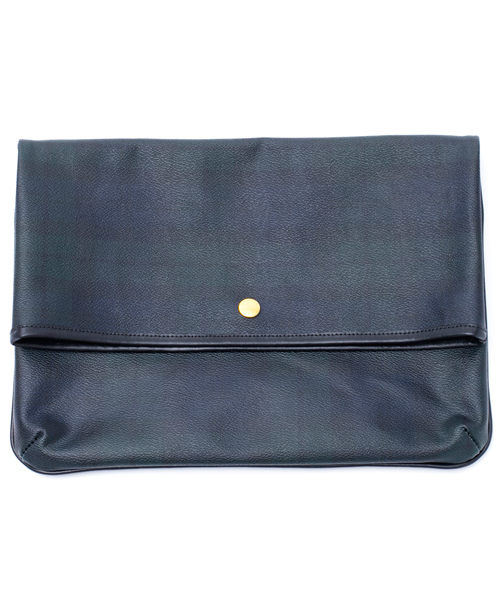 BEAUTY&YOUTH UNITED ARROWS（ビューティーアンドユースユナイテッドアローズ）の「BY コーティング クラッチショルダーバッグ ¨ ∴ §§◆（ショルダーバッグ・メンズ・ダークグリーン/ネイビー/グレー/ブラック/コバルトブルー/その他1・フリー）」の13枚目の写真
