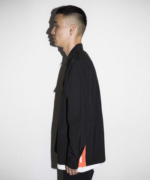 XLARGE(エクストララージ)の「NYLON WORK SHIRT(シャツ/ブラウス・メンズ・ブラック/ダークオリーブ・SMALL/MEDIUM/LARGE/X-LARGE)」の3枚目の写真