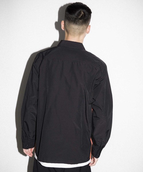 XLARGE(エクストララージ)の「NYLON WORK SHIRT(シャツ/ブラウス・メンズ・ブラック/ダークオリーブ・SMALL/MEDIUM/LARGE/X-LARGE)」の5枚目の写真