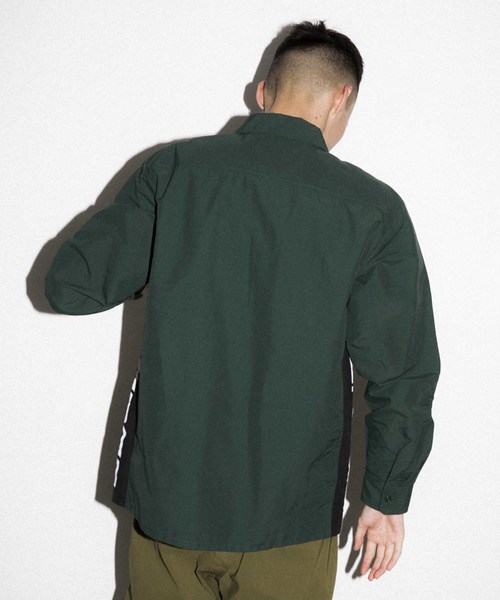 XLARGE(エクストララージ)の「NYLON WORK SHIRT(シャツ/ブラウス・メンズ・ブラック/ダークオリーブ・SMALL/MEDIUM/LARGE/X-LARGE)」の6枚目の写真
