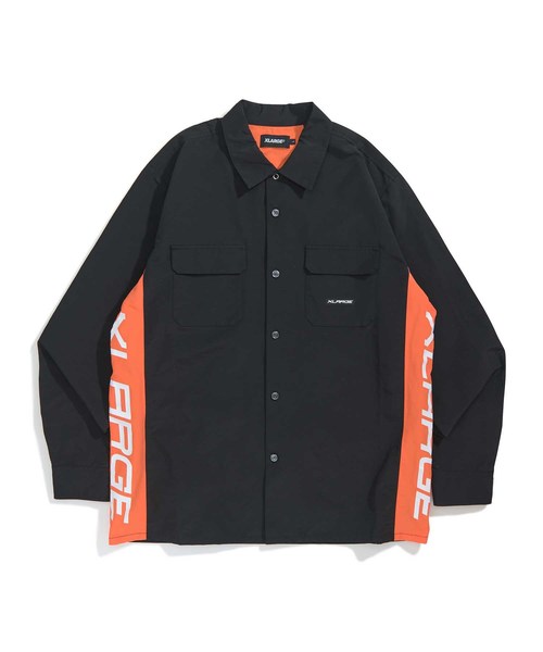 XLARGE(エクストララージ)の「NYLON WORK SHIRT(シャツ/ブラウス・メンズ・ブラック/ダークオリーブ・SMALL/MEDIUM/LARGE/X-LARGE)」の7枚目の写真
