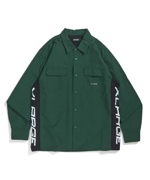 XLARGE(エクストララージ)の「NYLON WORK SHIRT(シャツ/ブラウス・メンズ・ブラック/ダークオリーブ・SMALL/MEDIUM/LARGE/X-LARGE)」の8枚目の写真
