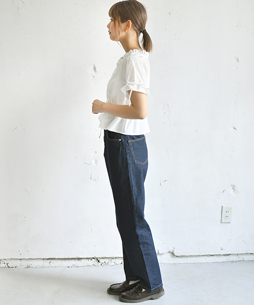 PairPair(ペアペア)の「リボン付きギャザーフリルブラウス(シャツ/ブラウス・レディース・ベージュ/オフホワイト/ピンク/モカ・FREE)」の8枚目の写真