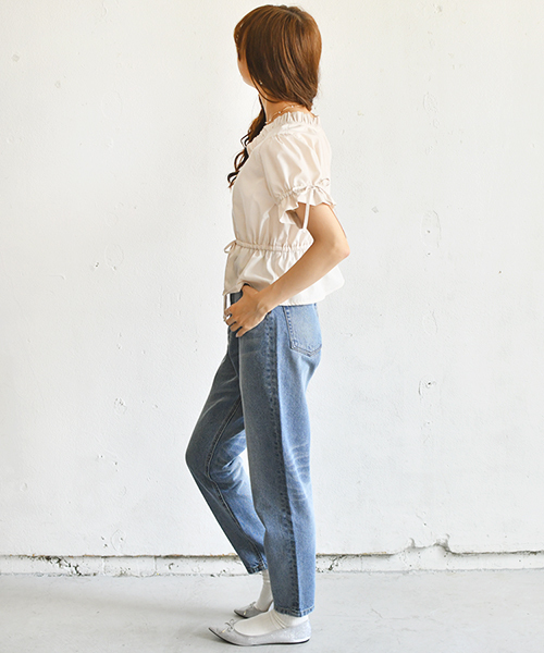 PairPair(ペアペア)の「リボン付きギャザーフリルブラウス(シャツ/ブラウス・レディース・ベージュ/オフホワイト/ピンク/モカ・FREE)」の20枚目の写真