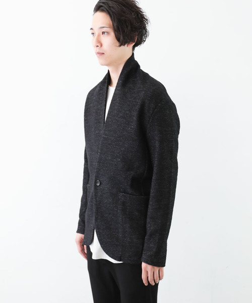 アタッチメント Peハニカムニット ストール ジャケット&パンツ セットアップ ATTACHMENT（アタッチメント）の「W/C/Peパイルジャージ