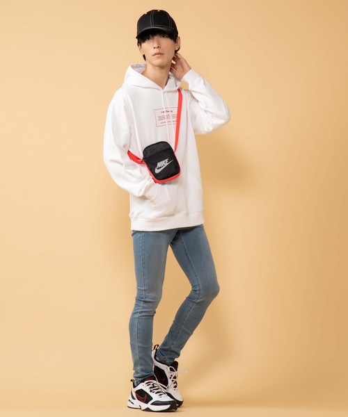 NIKE(ナイキ)の「WEGO/NIKE ヘリテージスモールアイテム(ショルダーバッグ・メンズ・カーキ/ブラック・FREE)」の13枚目の写真