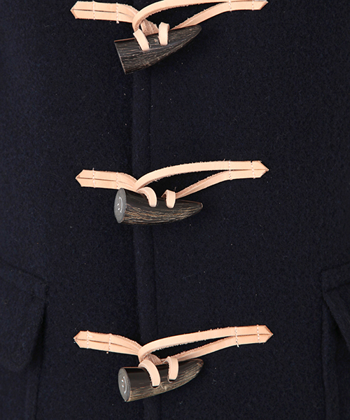 Ray BEAMS（レイビームス）の「JACKSON MATISSE×Ray BEAMS / 別注 ショートダッフル（ダッフルコート・レディース・ベージュ/ネイビー・SMALL/X-SMALL）」の6枚目の写真