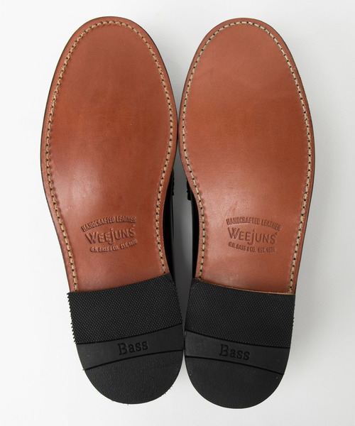G.H.BASS（ジーエイチバス）の「ジーエイチバス G.H.BASS / ペニーローファーWeejun Heritage Larson（ローファー・メンズ・ブラック/ブラウン・7/8/9）」の9枚目の写真