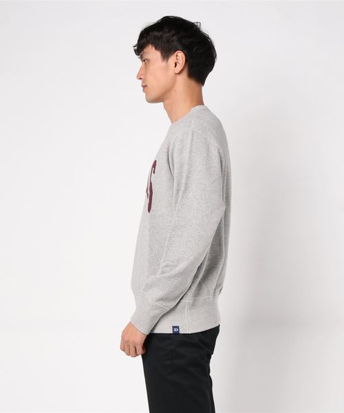 Denime（ドゥニーム）の「SWEATSHIRT ST.PAULS プリントクルーネックスウェット（スウェット・メンズ・杢グレー・SMALL/MEDIUM/LARGE/X-LARGE/XX-LARGE）」の3枚目の写真