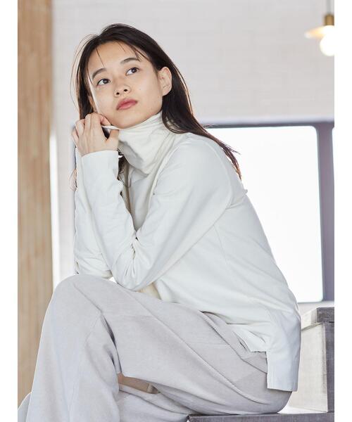 AMERICAN HOLIC(アメリカンホリック)の「ベア天竺ハイネックプルオーバー *(Tシャツ/カットソー・レディース・アイボリー/ブラック/ベージュ/ブラウン/その他9・MEDIUM/LARGE)」の16枚目の写真