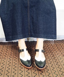 apres | 〈apres(アプレ)〉Tストラップシューズ(パンプス)