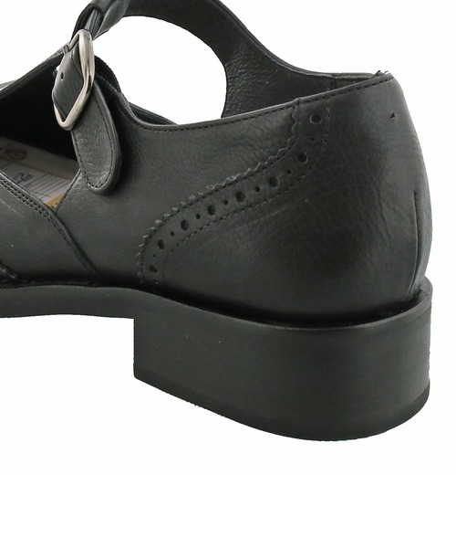 apres(アプレ)の「〈apres(アプレ)〉Tストラップシューズ(パンプス・レディース・ブラック/ブラック×ホワイト/ベージュ・22.5cm/23.0cm/23.5cm/24.0cm/24.5cm)」の9枚目の写真