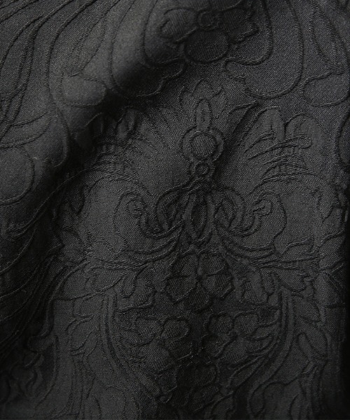 select MOCA（セレクトモカ）の「2020 S/S  ジャガードロングスカート (刺繍デザイン後ろスリット両ポケット付きタイトスカート)（スカート・レディース・ブラック/ベージュ・FREE）」の19枚目の写真