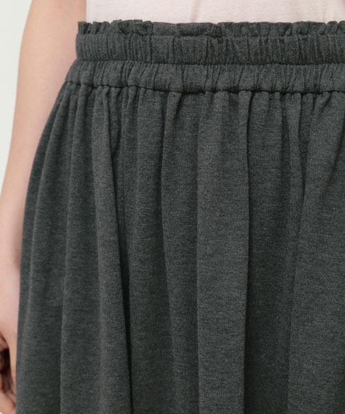 SUNSPEL(サンスペル)の「WOMEN’S LONG STAPLE COTTON JERSEY(スカート・レディース・ブラック/チャコール・2)」の10枚目の写真
