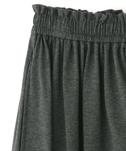 SUNSPEL(サンスペル)の「WOMEN’S LONG STAPLE COTTON JERSEY(スカート・レディース・ブラック/チャコール・2)」の13枚目の写真