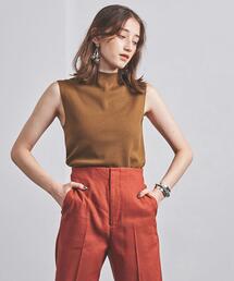 UNITED ARROWS | UBCB LY/C/S ボトルネック ノースリーブ ニット(ニット/セーター)