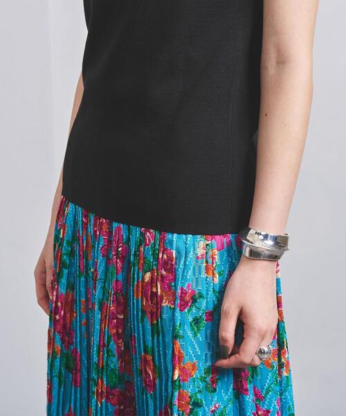 UNITED ARROWS（ユナイテッドアローズ）の「UBCB LY/C/S ボトルネック ノースリーブ ニット（ニット/セーター・レディース・パープル/ブラウン/ブラック・FREE）」の20枚目の写真