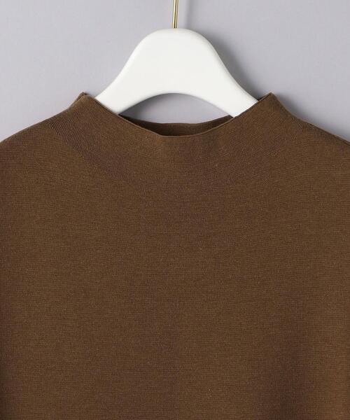 UNITED ARROWS（ユナイテッドアローズ）の「UBCB LY/C/S ボトルネック ノースリーブ ニット（ニット/セーター・レディース・パープル/ブラウン/ブラック・FREE）」の11枚目の写真