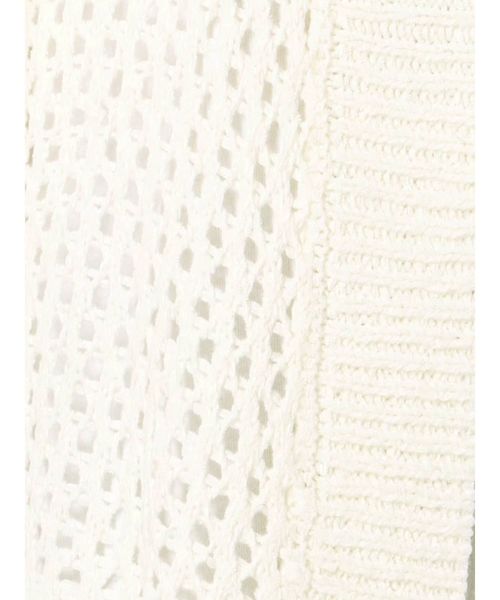 dazzlin（ダズリン）の「フリンジディティールカーデ（カーディガン/ボレロ・レディース・ベージュ/オフホワイト/カーキ・FREE）」の14枚目の写真