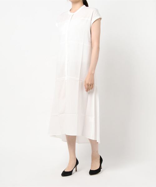 ワンピース Rose ワンピースバンドカラーシャツワンピース ワンピース Rose Bud ローズバッド のファッション