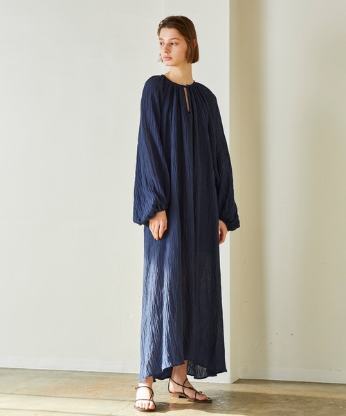 WALANCE（ワランス）の「バックコンシャスリネンレーヨンプリーツ