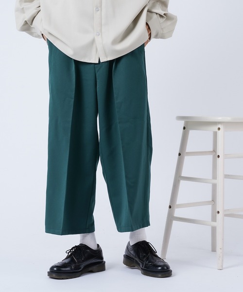 kutir（クティール）の「1タックワイドスラックス（その他パンツ・メンズ・グリーン/オレンジ/ブラック・SMALL/MEDIUM/LARGE）」の12枚目の写真