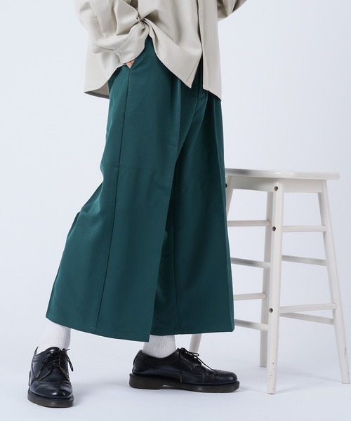 kutir（クティール）の「1タックワイドスラックス（その他パンツ・メンズ・グリーン/オレンジ/ブラック・SMALL/MEDIUM/LARGE）」の14枚目の写真