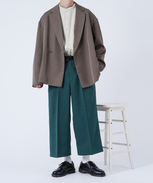 kutir（クティール）の「1タックワイドスラックス（その他パンツ・メンズ・グリーン/オレンジ/ブラック・SMALL/MEDIUM/LARGE）」の10枚目の写真