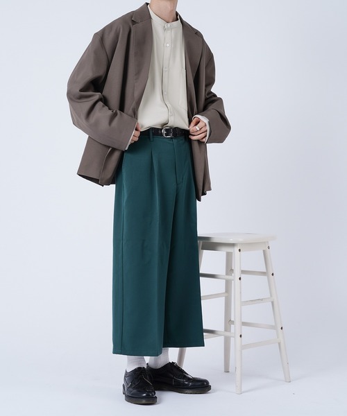 kutir（クティール）の「1タックワイドスラックス（その他パンツ・メンズ・グリーン/オレンジ/ブラック・SMALL/MEDIUM/LARGE）」の11枚目の写真