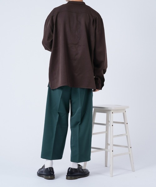 kutir（クティール）の「1タックワイドスラックス（その他パンツ・メンズ・グリーン/オレンジ/ブラック・SMALL/MEDIUM/LARGE）」の8枚目の写真
