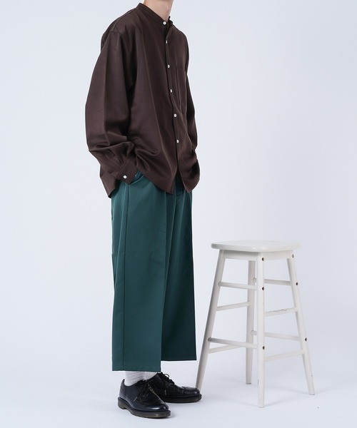 kutir（クティール）の「1タックワイドスラックス（その他パンツ・メンズ・グリーン/オレンジ/ブラック・SMALL/MEDIUM/LARGE）」の9枚目の写真