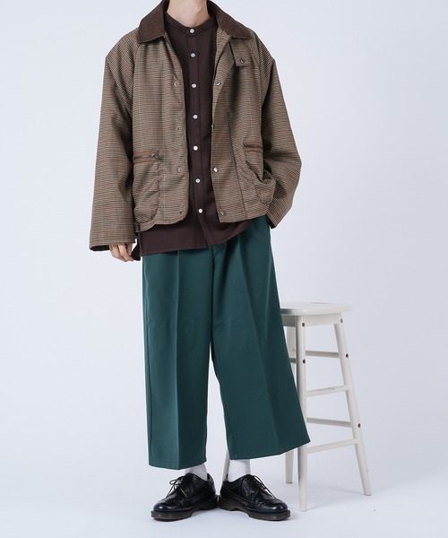 kutir（クティール）の「1タックワイドスラックス（その他パンツ・メンズ・グリーン/オレンジ/ブラック・SMALL/MEDIUM/LARGE）」の17枚目の写真
