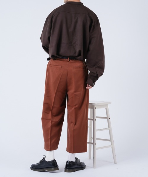 kutir（クティール）の「1タックワイドスラックス（その他パンツ・メンズ・グリーン/オレンジ/ブラック・SMALL/MEDIUM/LARGE）」の20枚目の写真