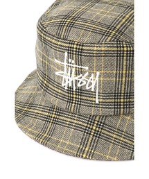 Stussy バケハ ヘイリービーバー着用 チェック ハット Stussy バケハ ヘイリービーバー着用 チェック ハット - 帽子