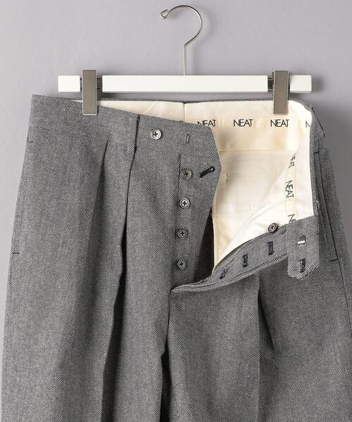 NEAT テーパードスラックス　和紙　リネン NEAT(ニート)/ High Density Linen&Japanese Paper ''STANDARD