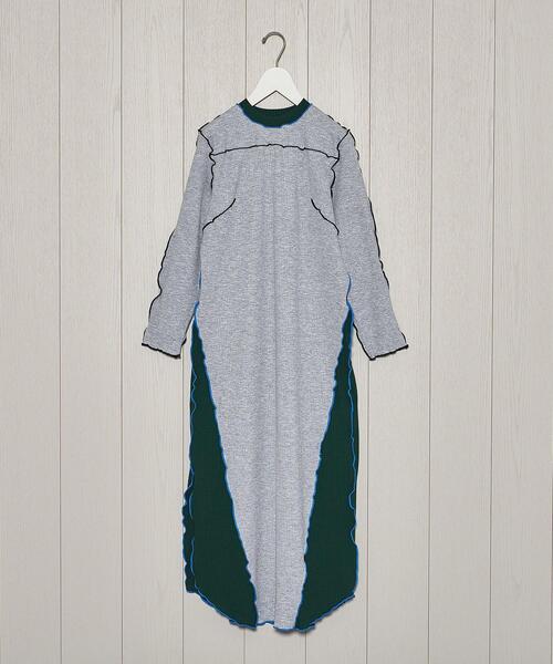 NOMA t.d.（ノーマティーディー）の「＜NOMA t.d.＞RIB LONG DRESS 
