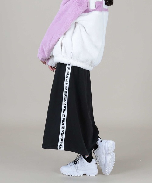 FILA フリース スカート ベージュ　XLサイズ フィラ】フリースジャケット|FILA（フィラ）公式通販|オンライン